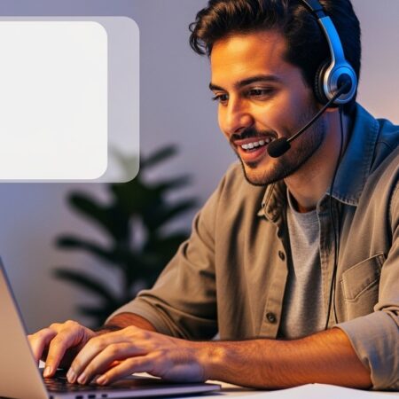 Imagem de destaque do artigo “Como usar inteligência artificial para praticar conversação em inglês”